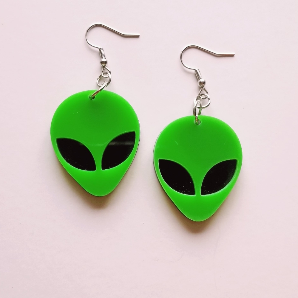 Alien Earrings  (3 for $25)